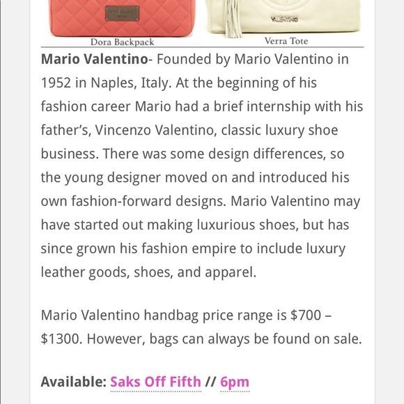 Mario Valentino Handbag - Picture 8 of 8